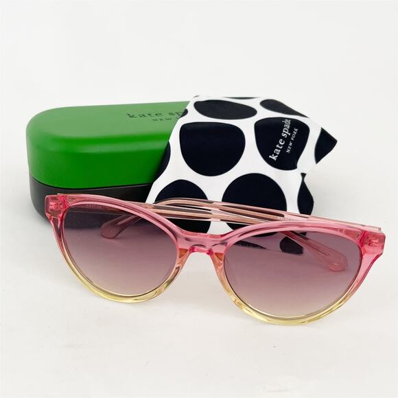 Kate Spade ADELINE/G/S Pink Yellow Frame - Picture 10 of 10